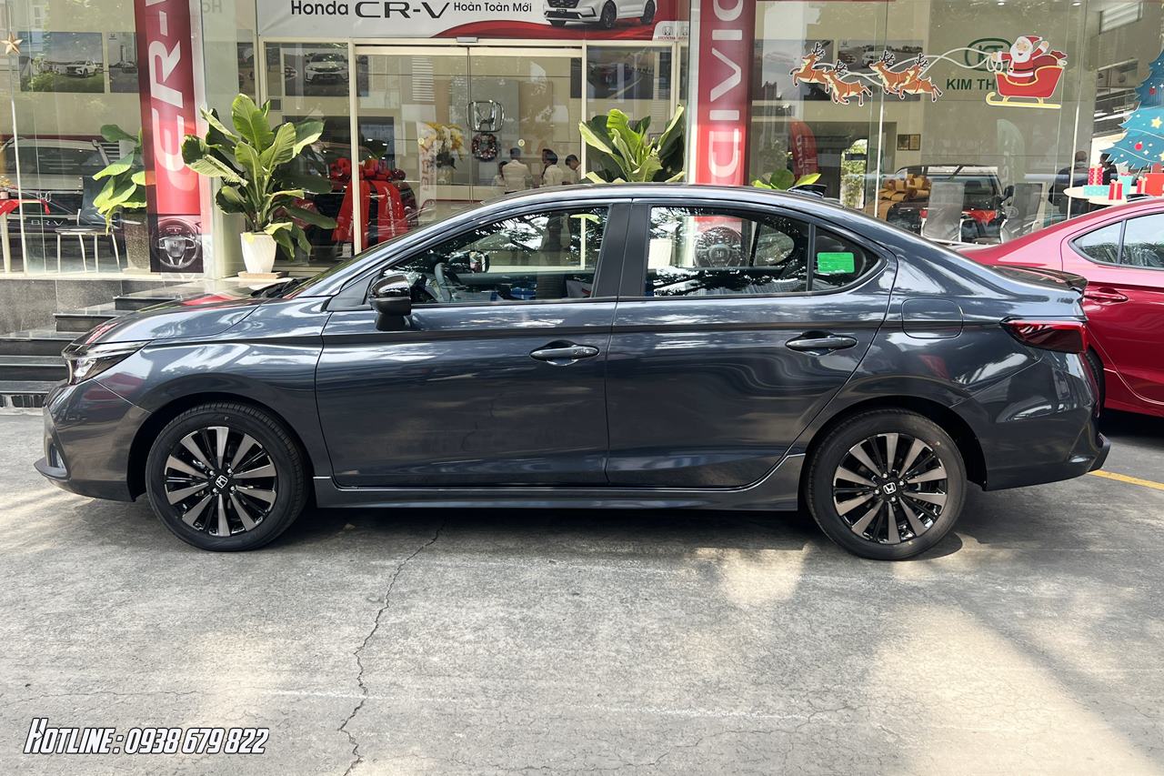 Thân xe Honda City xám